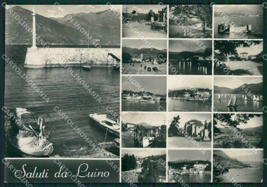 Varese Luino Saluti da FORO Foto FG cartolina ZK4837 – fronte