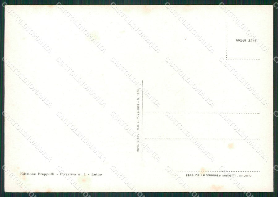 Varese Luino Saluti da Foto FG cartolina ZK4839 – retro
