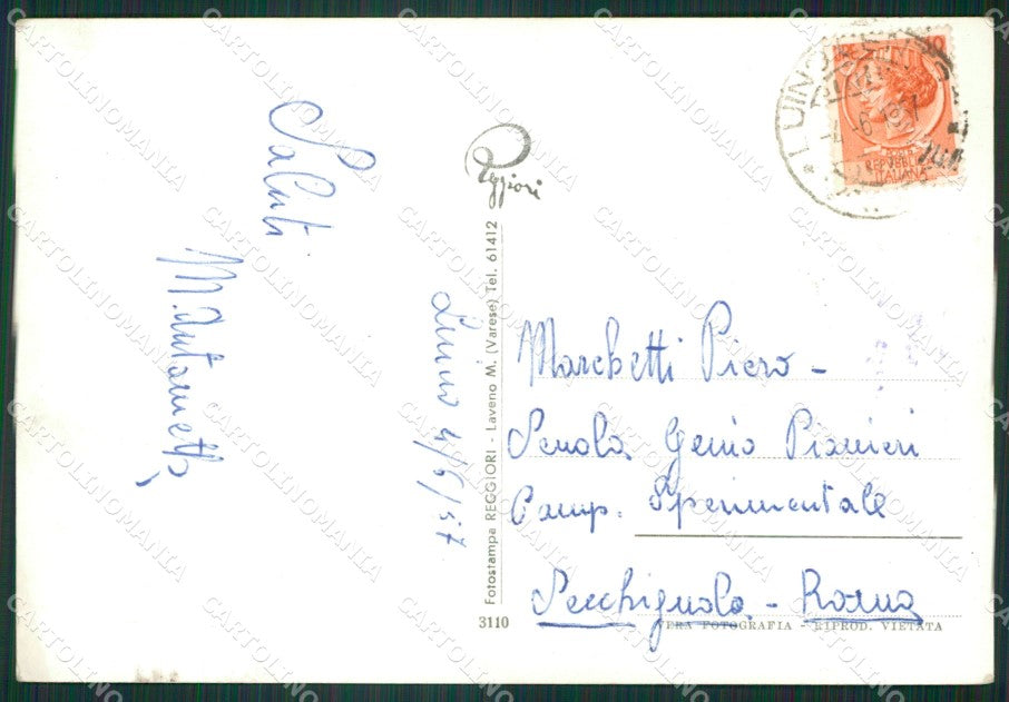 Varese Luino Saluti da Foto FG cartolina ZK4840 – retro