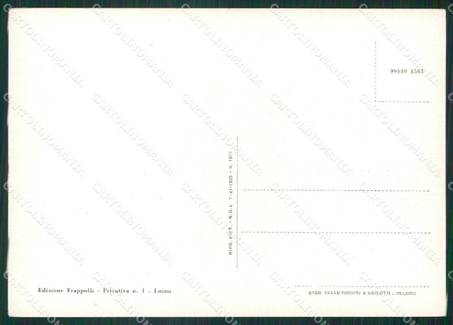 Varese Luino Saluti da Foto FG cartolina ZK4842 – retro