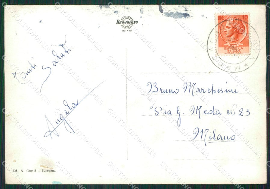 Varese Luino Foto FG cartolina ZK4846 – retro