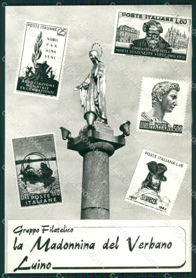 Varese Luino Filatelia Foto FG cartolina ZK4853 – fronte