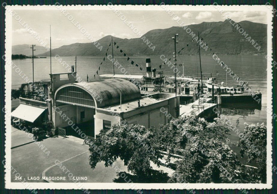 Varese Luino Battello PIEGHINA Foto FG cartolina ZK4859 – fronte