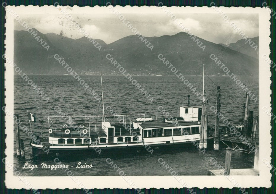 Varese Luino Battello PIEGHINA Foto FG cartolina ZK4864 – fronte
