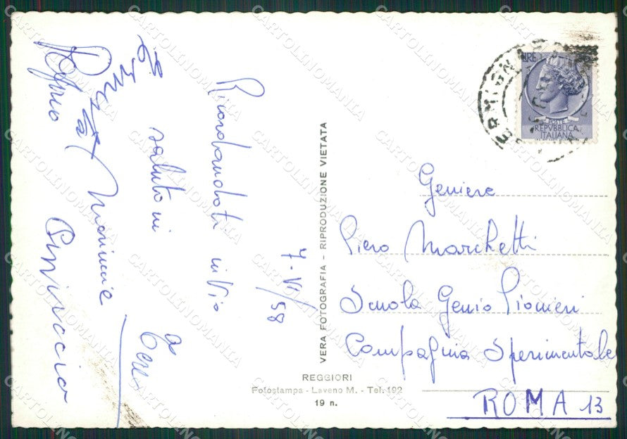 Varese Luino Foto FG cartolina ZK4865 – retro