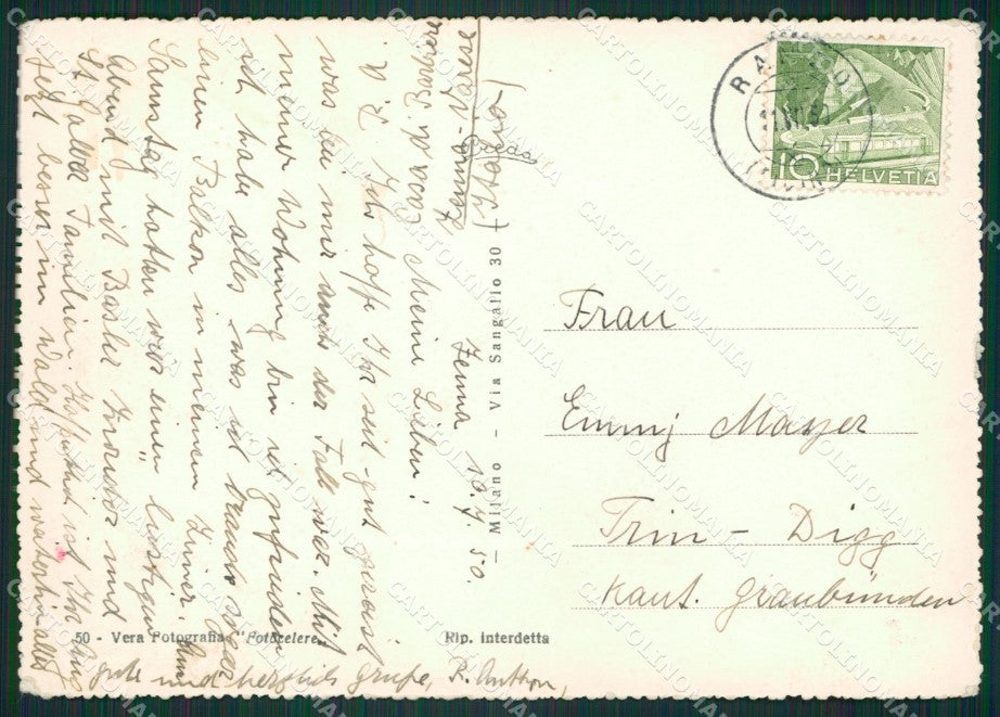 Varese Luino Foto FG cartolina ZK4872 – retro