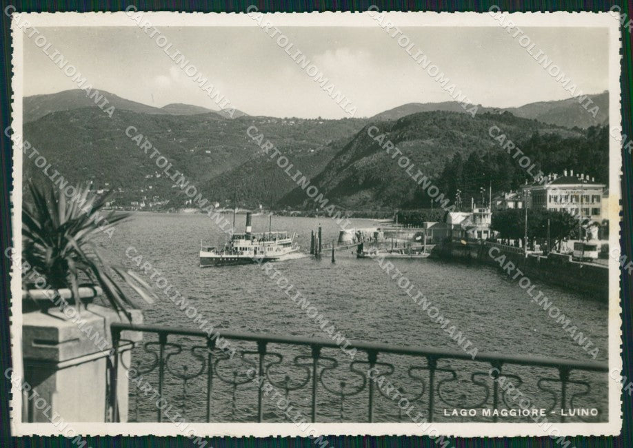 Varese Luino Battello ABRASA Foto FG cartolina ZK4874 – fronte
