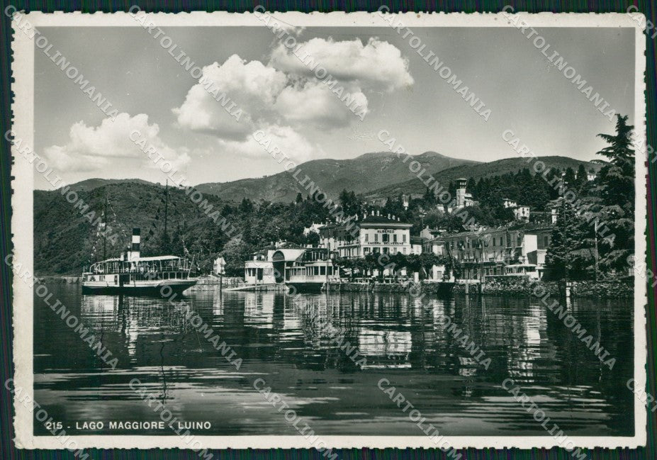 Varese Luino Battello Foto FG cartolina ZK4875 – fronte