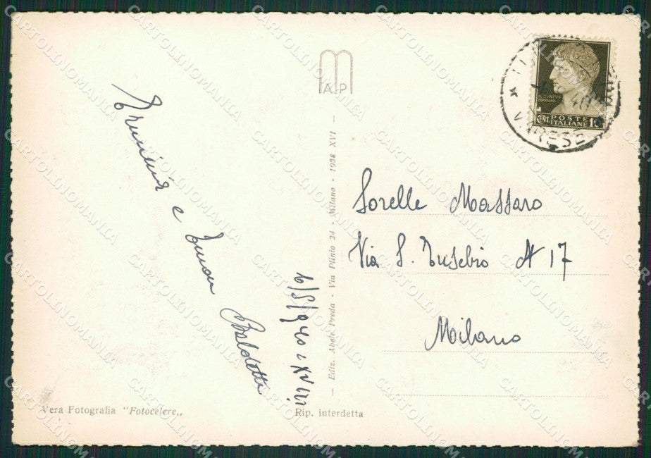 Varese Luino Foto FG cartolina ZK4877 – retro