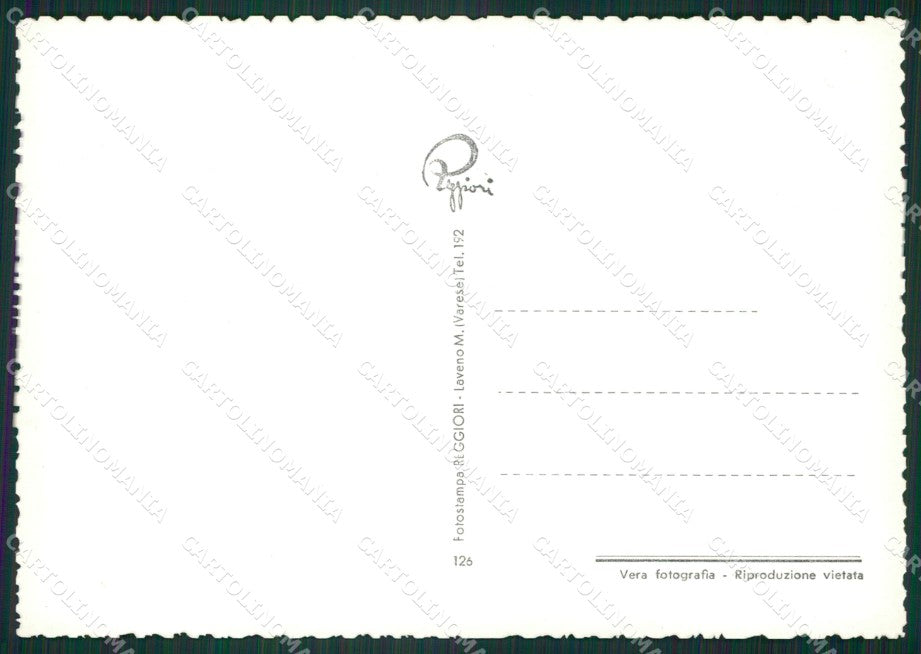 Varese Luino Foto FG cartolina ZK4889 – retro