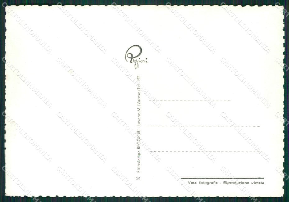 Varese Luino Stazione Foto FG cartolina ZK4899 – retro