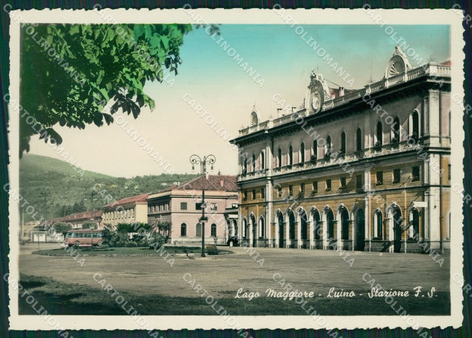 Varese Luino Stazione Foto FG cartolina ZK4905 – fronte