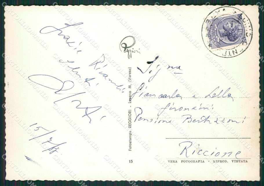 Varese Luino Foto FG cartolina ZK4907 – retro