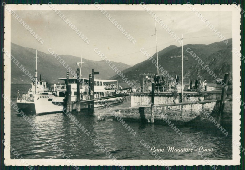 Varese Luino Battello Foto FG cartolina ZK4908 – fronte