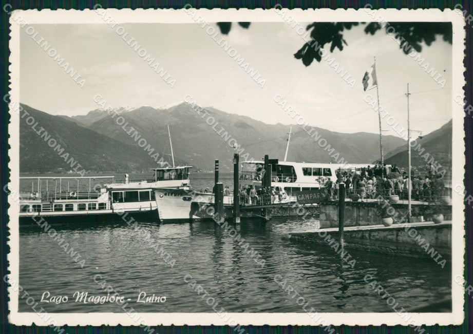 Varese Luino Battello Foto FG cartolina ZK4915 – fronte