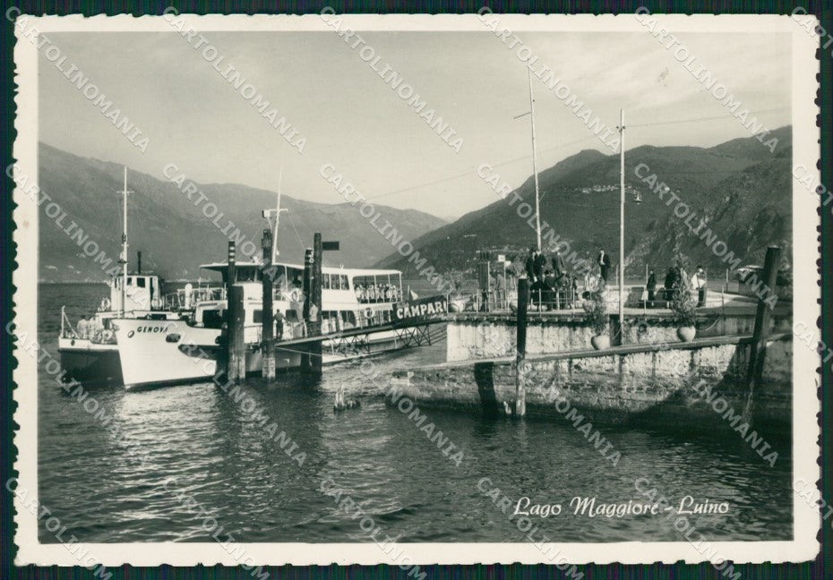 Varese Luino Battello Foto FG cartolina ZK4916 – fronte