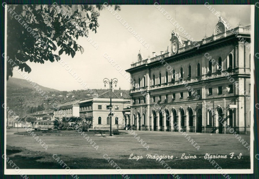 Varese Luino Stazione Foto FG cartolina ZK4918 – fronte