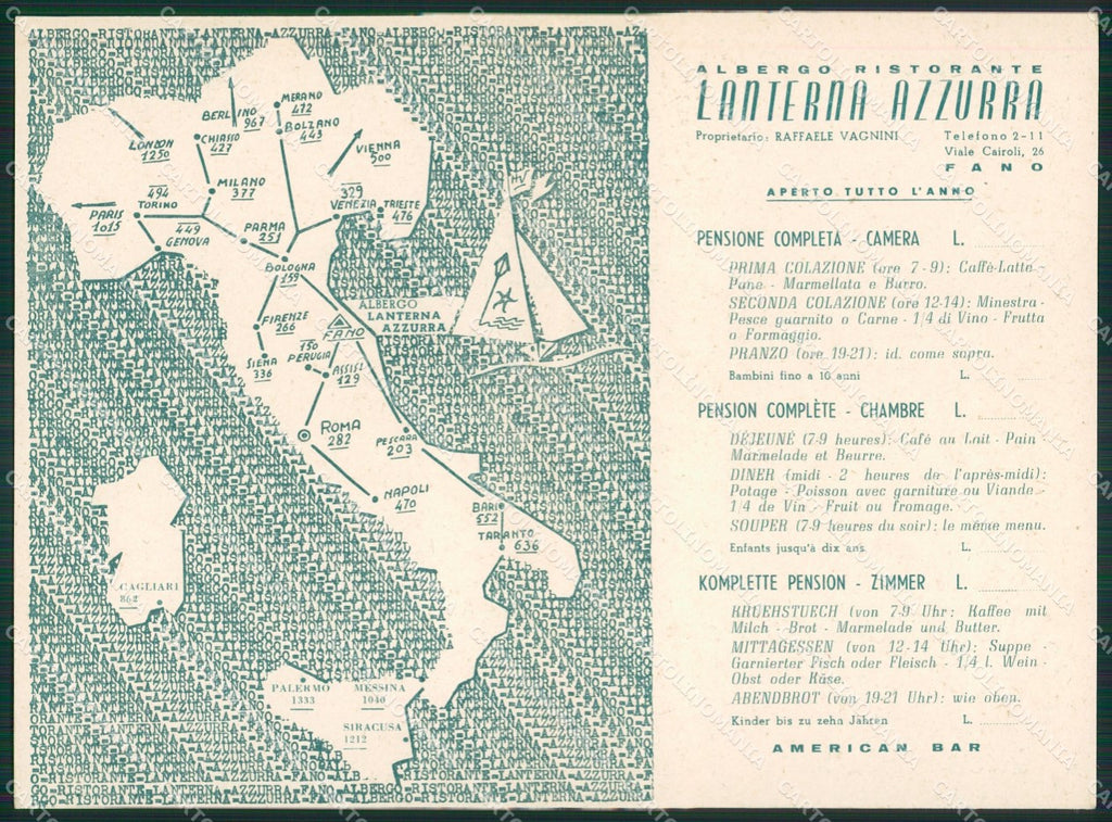 Pesaro Fano doppia ABRASA FG cartolina ZK4930 – retro
