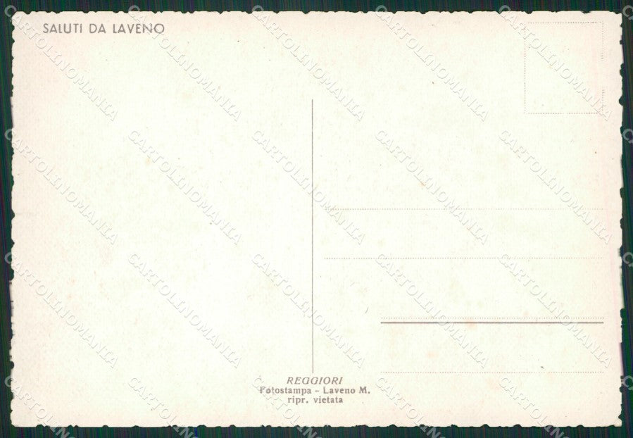 Varese Laveno Battello FG cartolina ZK4933 – retro