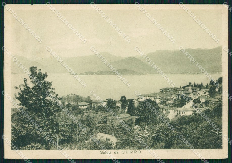 Varese Laveno Mombello Cerro FG cartolina ZK4950 – fronte