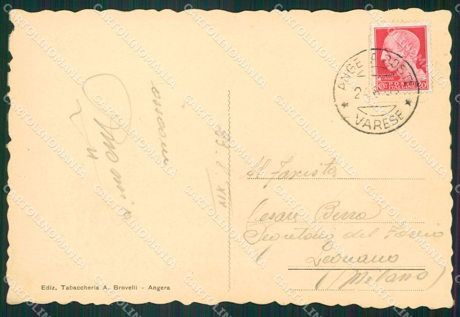 Varese Angera FG cartolina ZK4954 – retro