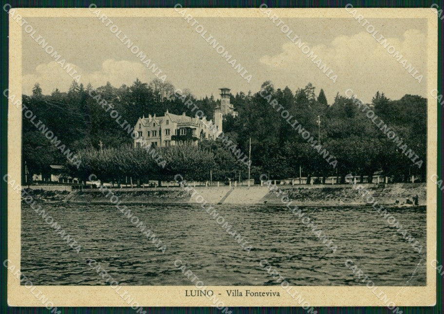 Varese Luino PIEGA FG cartolina ZK4958 – fronte
