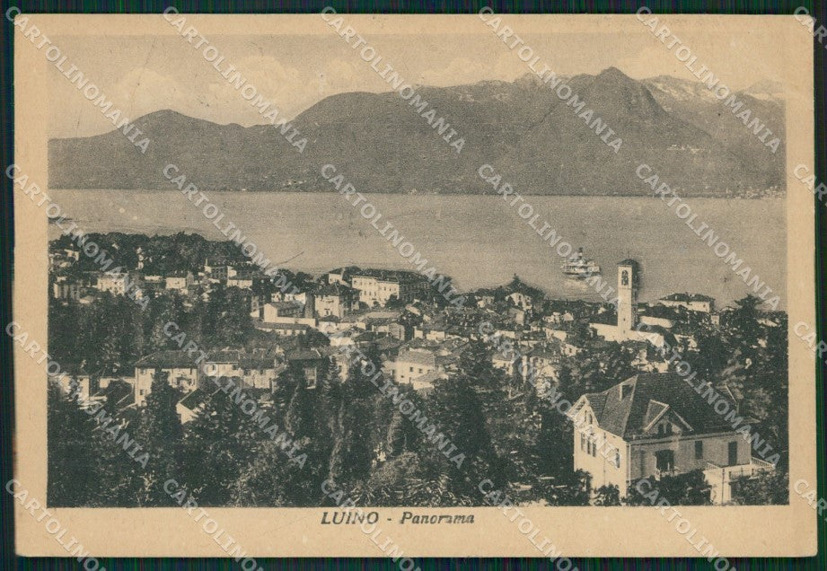 Varese Luino PIEGHINA FG cartolina ZK4959 – fronte