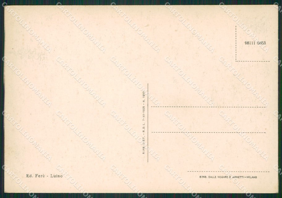 Varese Luino Battello FG cartolina ZK4964 – retro