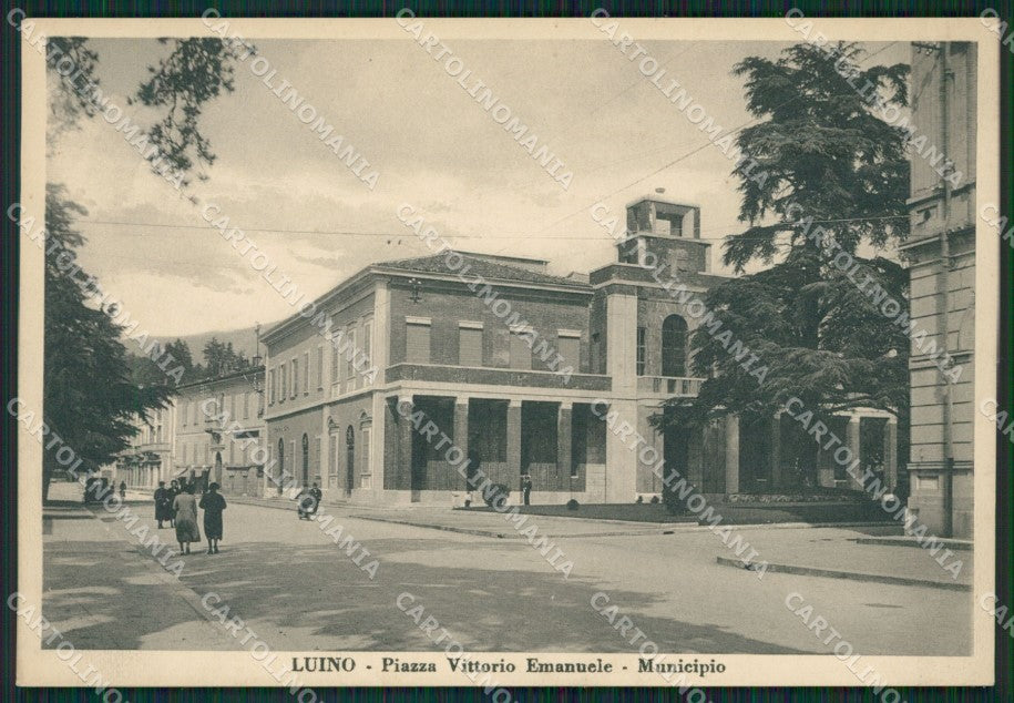 Varese Luino Municipio FG cartolina ZK4966 – fronte