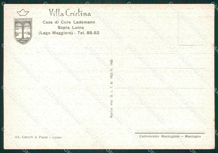 Varese Luino FG cartolina ZK4970 – retro