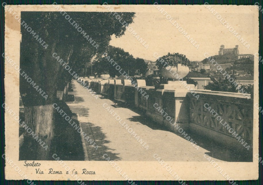 Perugia Spoleto FG cartolina ZK4994 – fronte