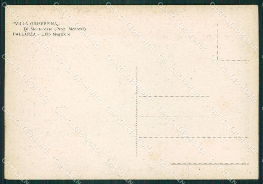 Verbania Pallanza Monterosso Auto FG cartolina ZK5004 – retro