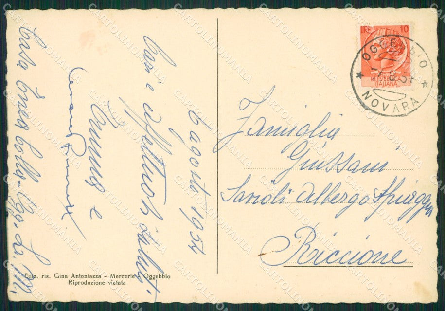 Verbania Oggebbio FG cartolina ZK5006 – retro
