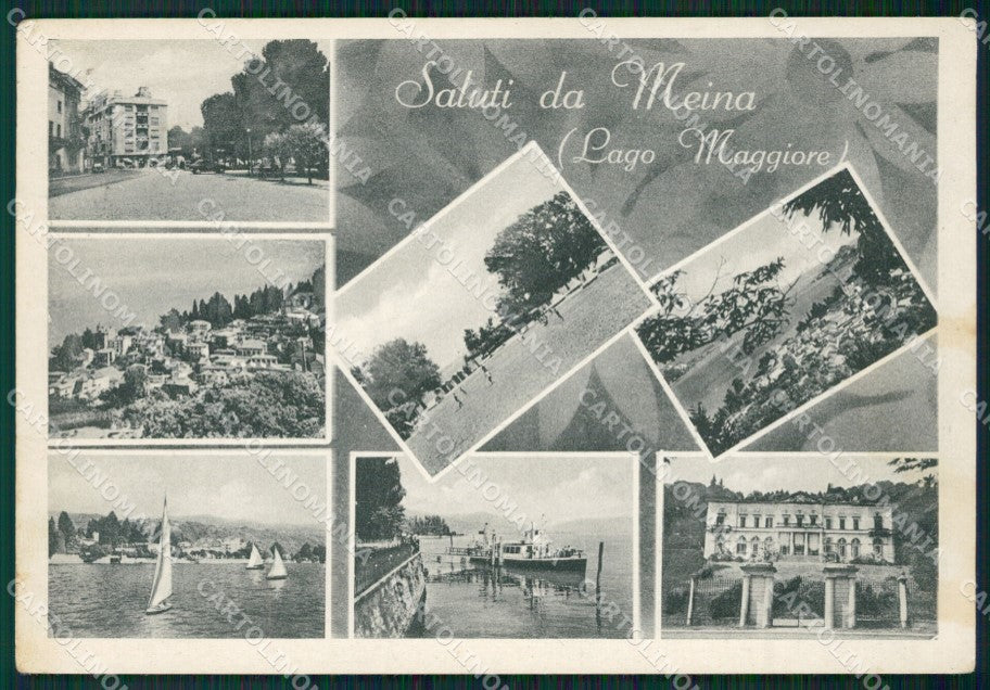 Novara Meina Saluti da FG cartolina ZK5013 – fronte