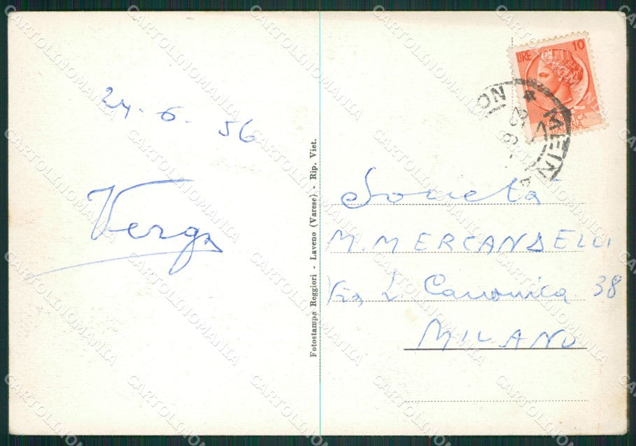 Novara Meina Saluti da FG cartolina ZK5013 – retro