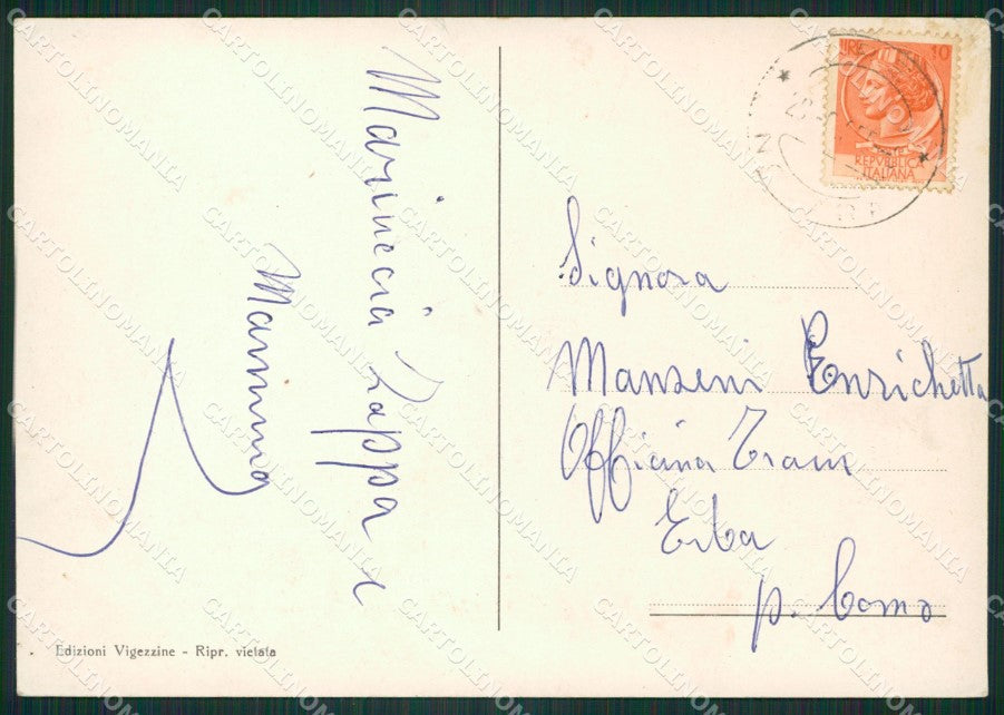 Verbania Re Santuario FG cartolina ZK5022 – retro