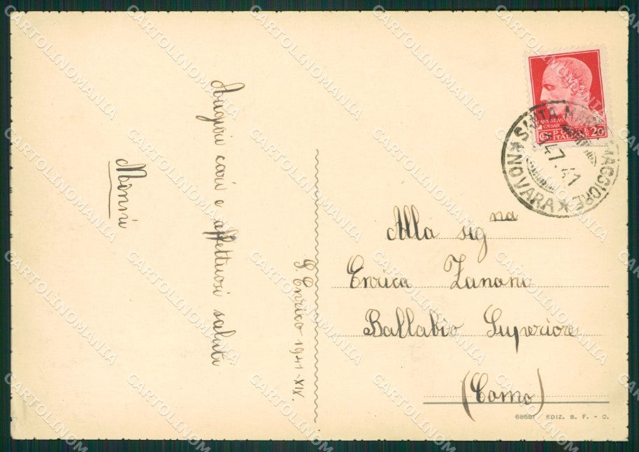 Verbania Taceno FG cartolina ZK5023 – retro