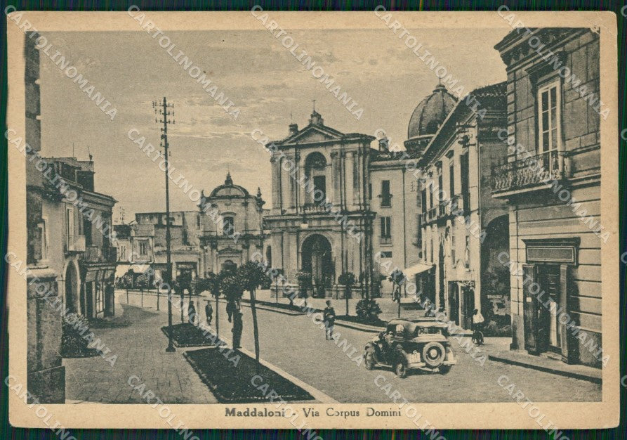 Caserta Maddaloni Auto PIEGHINA FG cartolina ZK5081 – fronte