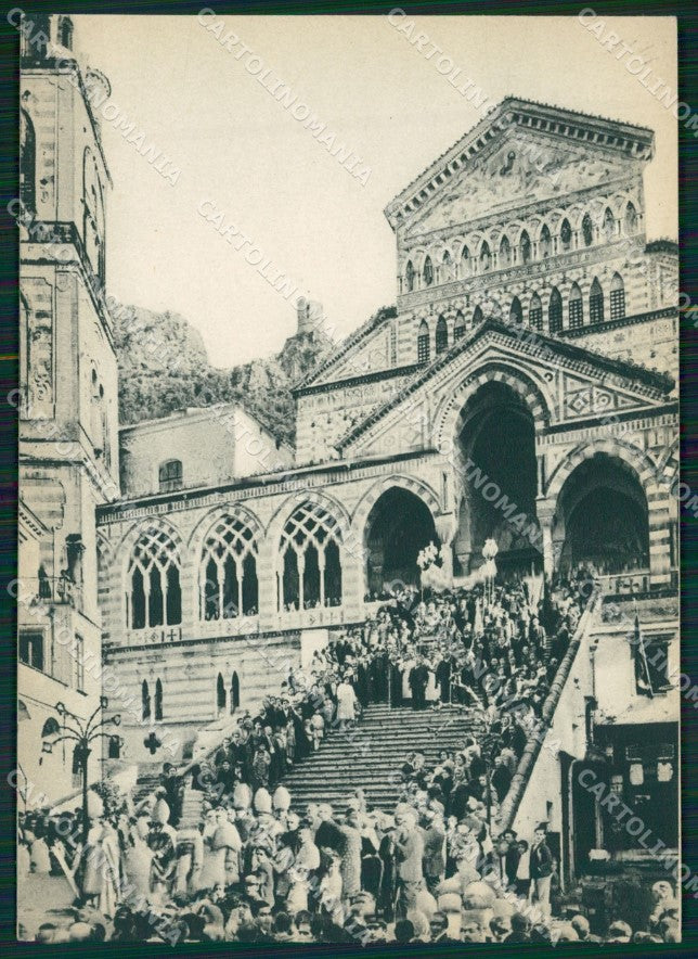 Salerno Amalfi Processione Sant'Andrea FG cartolina ZK5090 – fronte