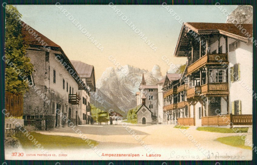 Belluno d'Ampezzo Landro Cartolina ZK5093 – fronte