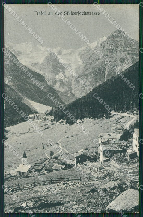Bolzano Stelvio cartolina ZK5096 – fronte