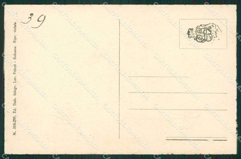 Bolzano Merano cartolina ZK5098 – retro