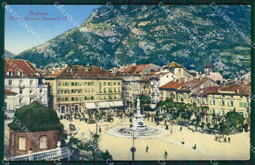 Bolzano Città STRAPPINO cartolina ZK5101 – fronte