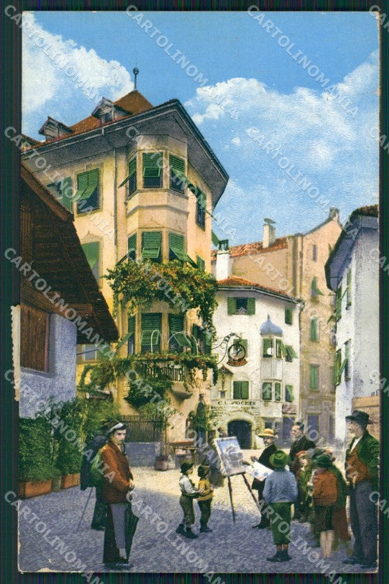 Bolzano Città Pittori cartolina ZK5103 – fronte