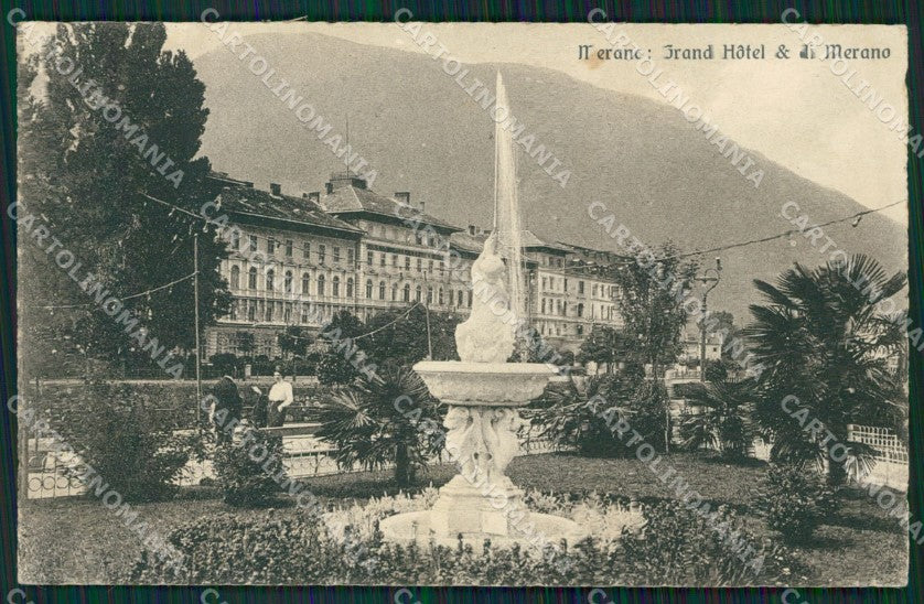 Bolzano Merano cartolina ZK5117 – fronte