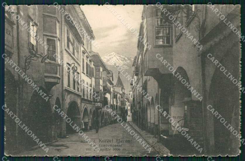 Bolzano Merano cartolina ZK5123 – fronte