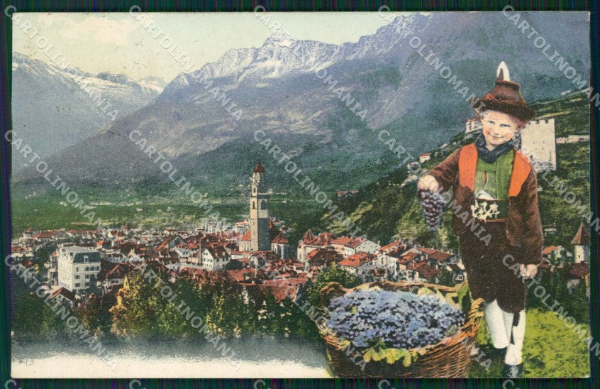 Bolzano Merano Costumi SCOLLATA cartolina ZK5124 – fronte