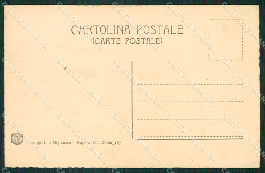 Napoli Città Nuova Stazione Marittima cartolina ZK5126 – retro
