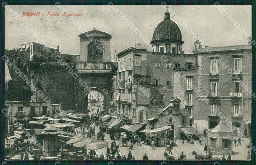 Napoli Città Mercato cartolina ZK5128 – fronte