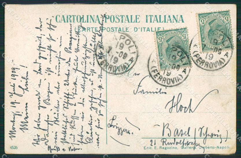 Napoli Città cartolina ZK5133 – retro